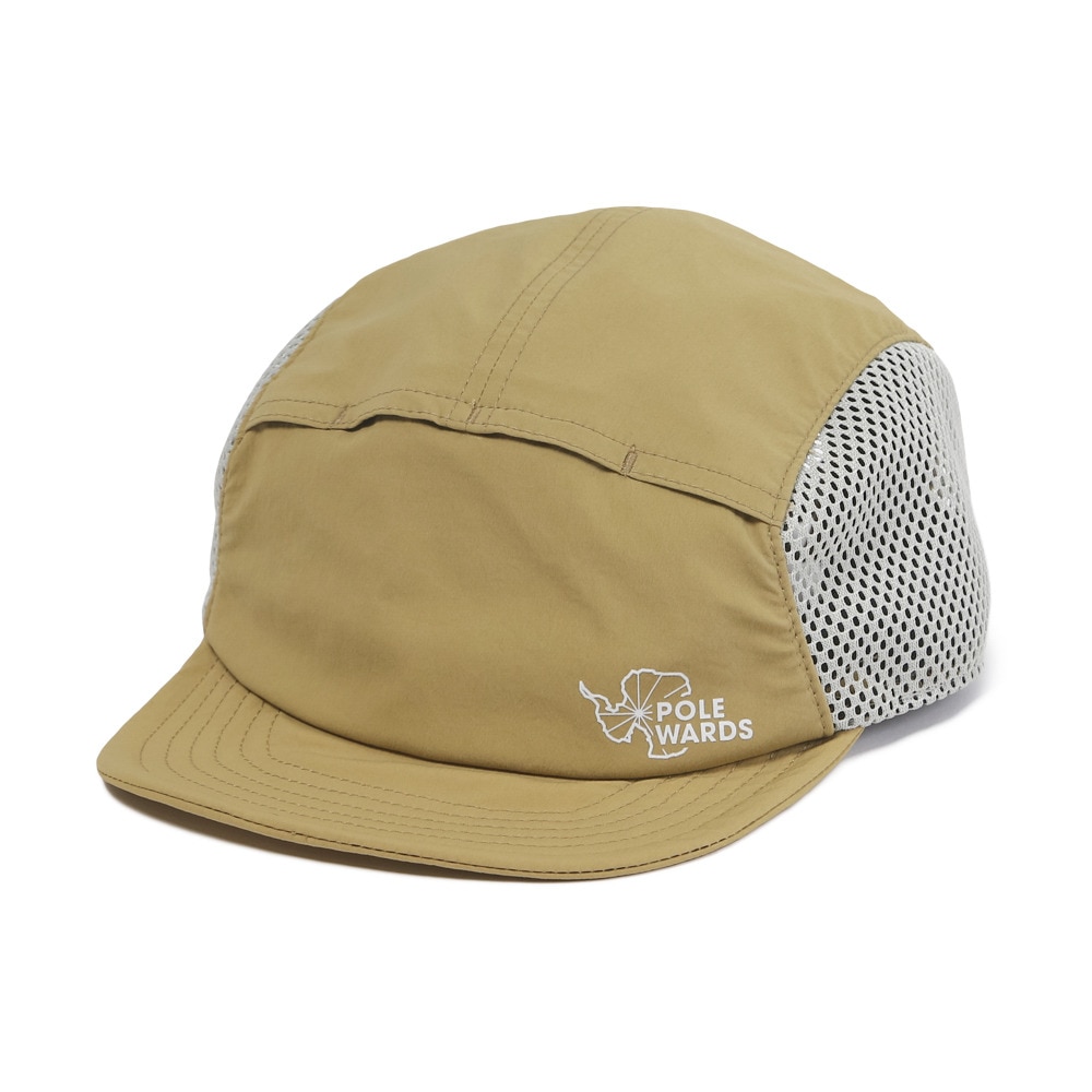 POLEWARDS（メンズ）帽子 キャップ ベンチレーションジェットキャップ PW2PFB02 BEG ベージュ UV
