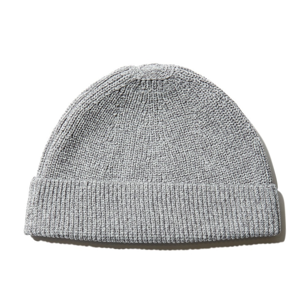 スノーピーク（snow peak）（メンズ）帽子 キャップ トレッキング 登山 ニット帽 WG Recycled Pe ニットキャプ One AC-23SU005 MG グレー