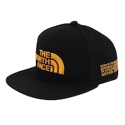 ノースフェイス（THE NORTH FACE）（メンズ、レディース）帽子 キャップ TNFトラッカーキャップ NN42232 SG ブラック×ゴールド