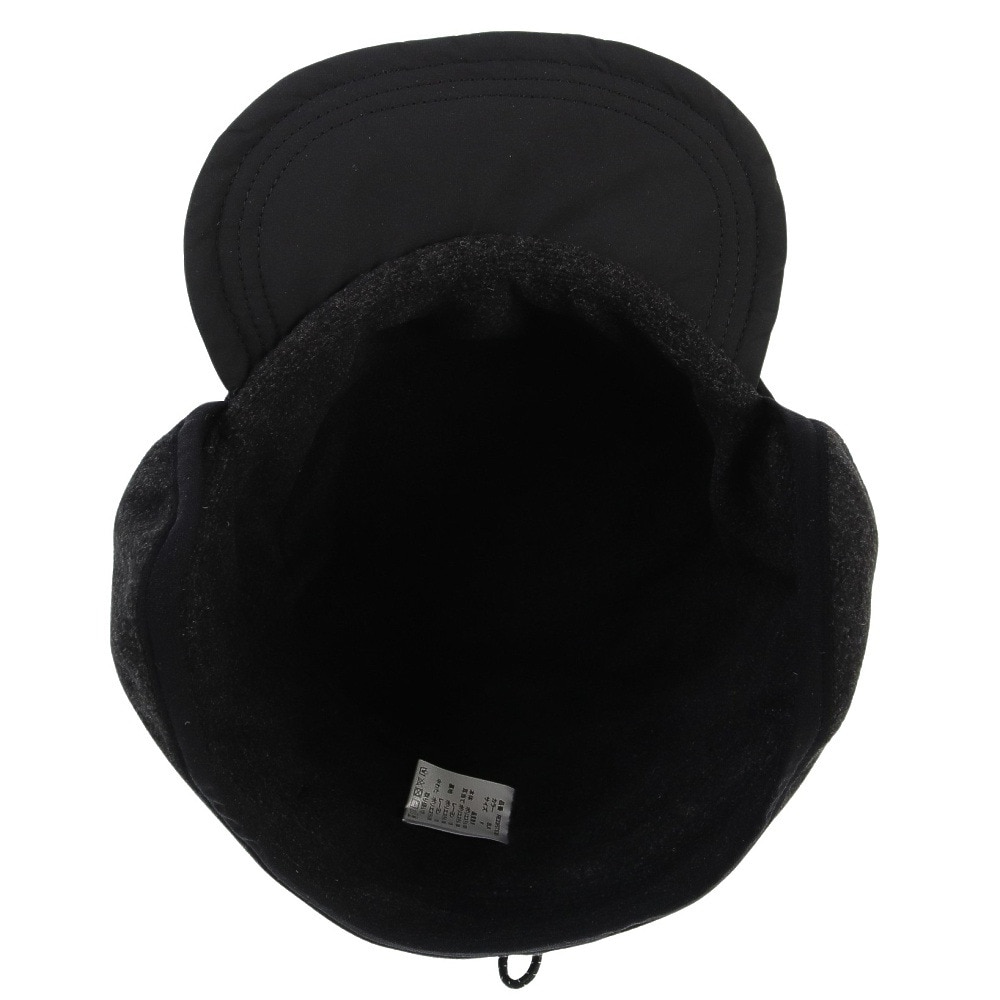 ロジャーエーガー（ROGEREGGER）（メンズ、レディース）帽子 キャップ イヤーカバー ワークキャップ RE23FST5700021 BLK ブラック UV