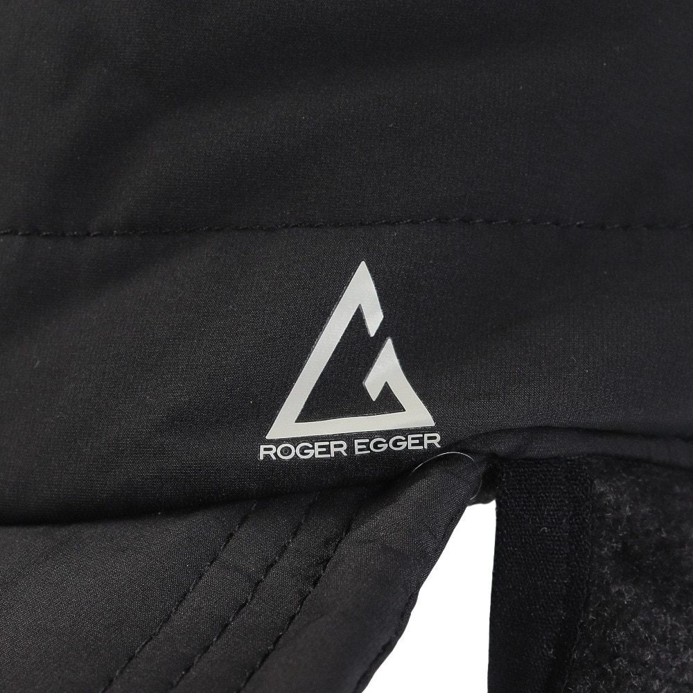 ロジャーエーガー（ROGEREGGER）（メンズ、レディース）帽子 キャップ イヤーカバー ワークキャップ RE23FST5700021 BLK ブラック UV