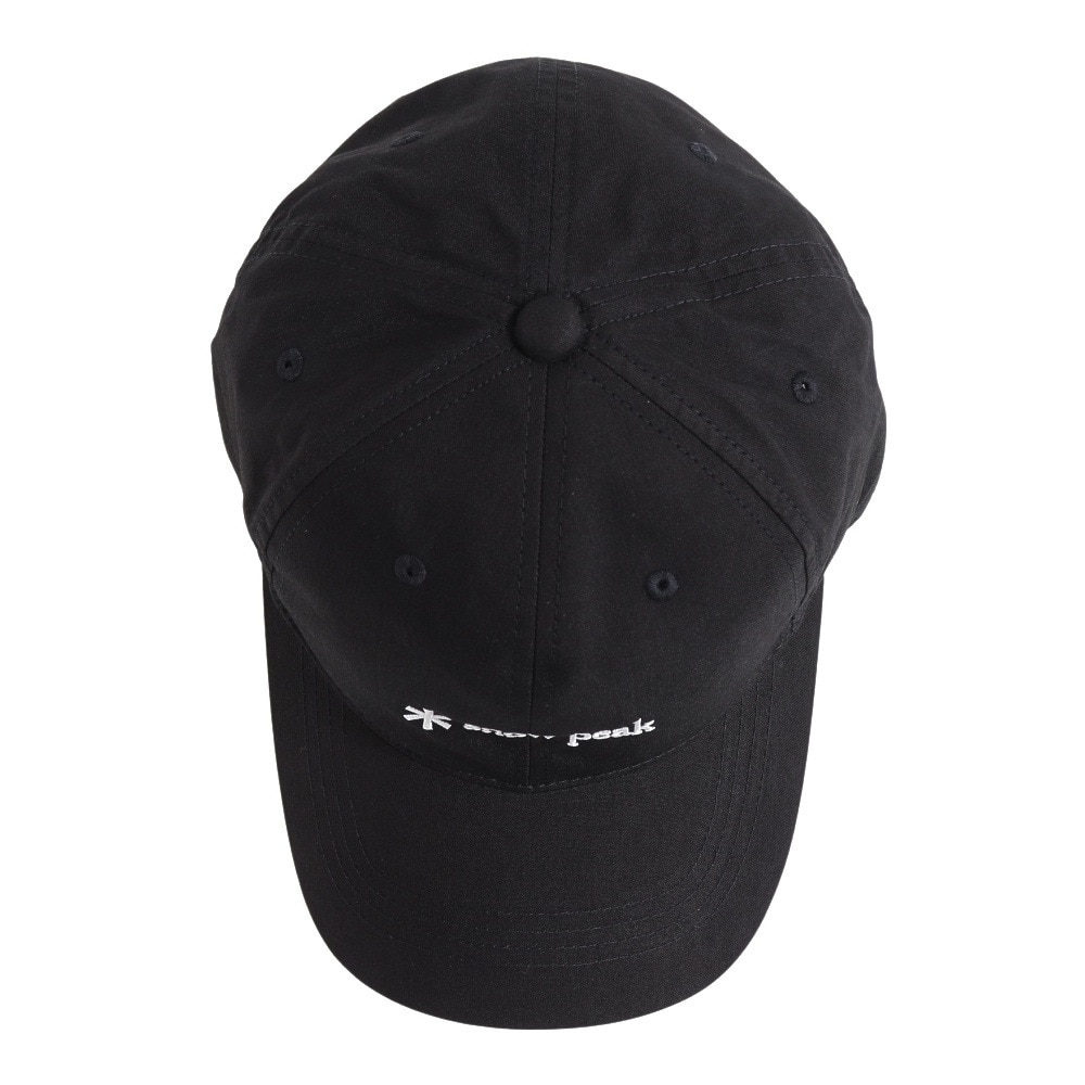 スノーピーク（snow peak）（メンズ、レディース）帽子 キャップ ロゴキャップ SPE-AC-23AU001 BK ブラック UV