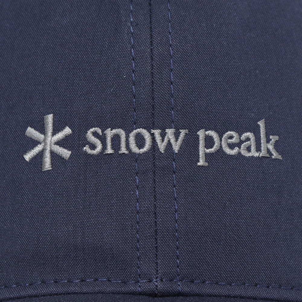 スノーピーク（snow peak）（メンズ、レディース）帽子 キャップ ロゴキャップ SPE-AC-23AU001 NV ネイビー