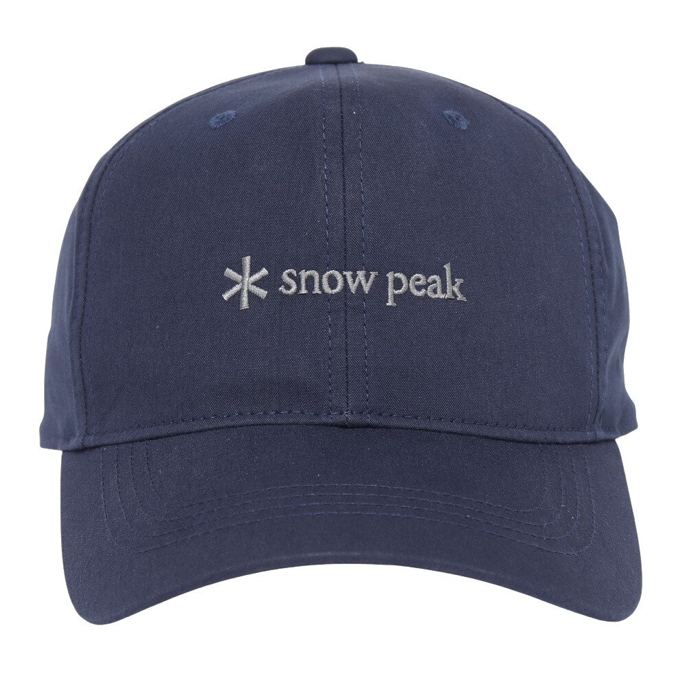 スノーピーク（snow peak）（メンズ、レディース）帽子 キャップ ロゴキャップ SPE-AC-23AU001 NV ネイビー