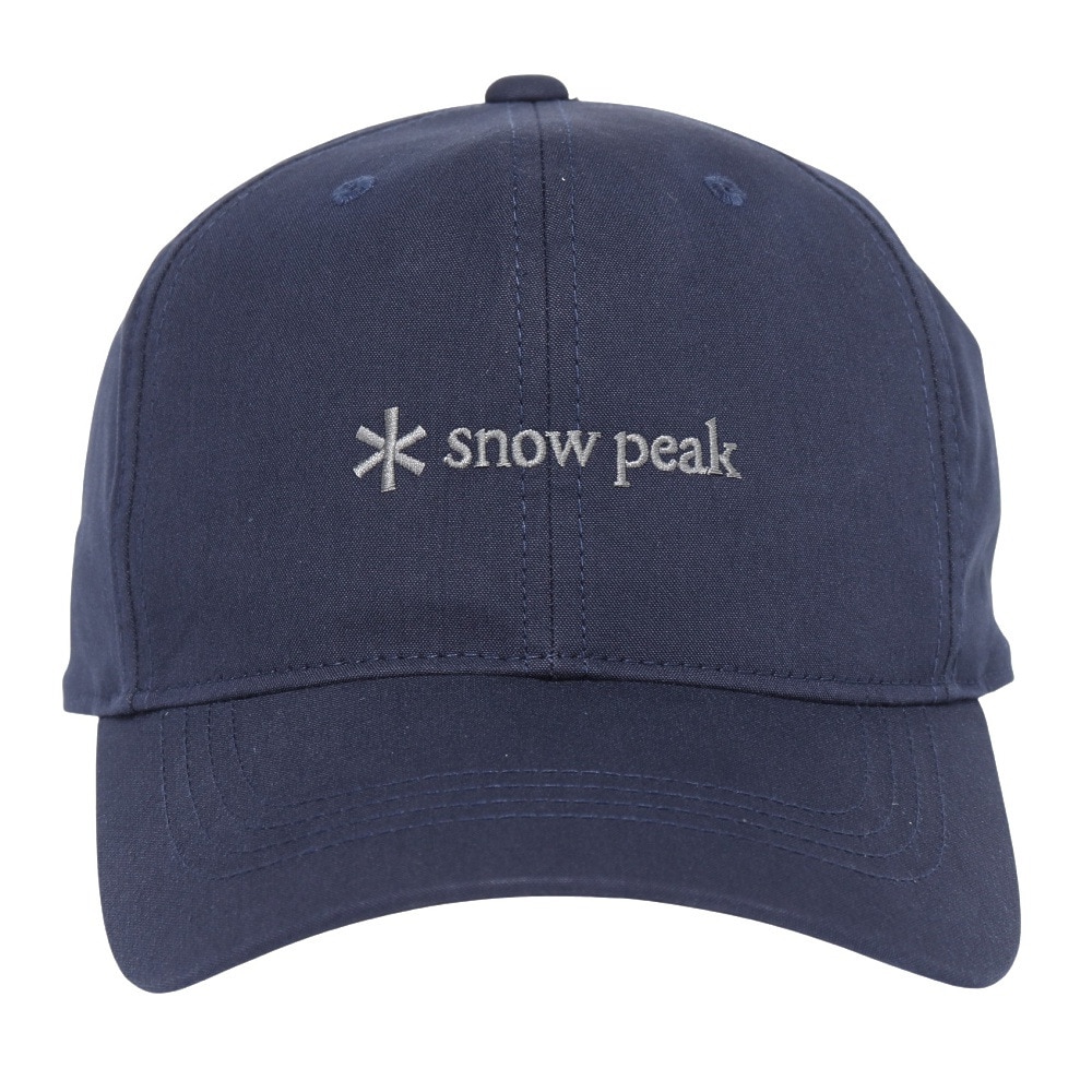 スノーピーク（snow peak）（メンズ、レディース）帽子 キャップ ロゴキャップ SPE-AC-23AU001 NV ネイビー UV