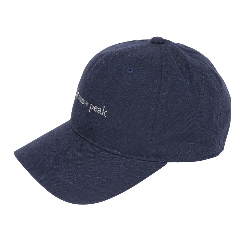 スノーピーク（snow peak）（メンズ、レディース）帽子 キャップ ロゴキャップ SPE-AC-23AU001 NV ネイビー UV
