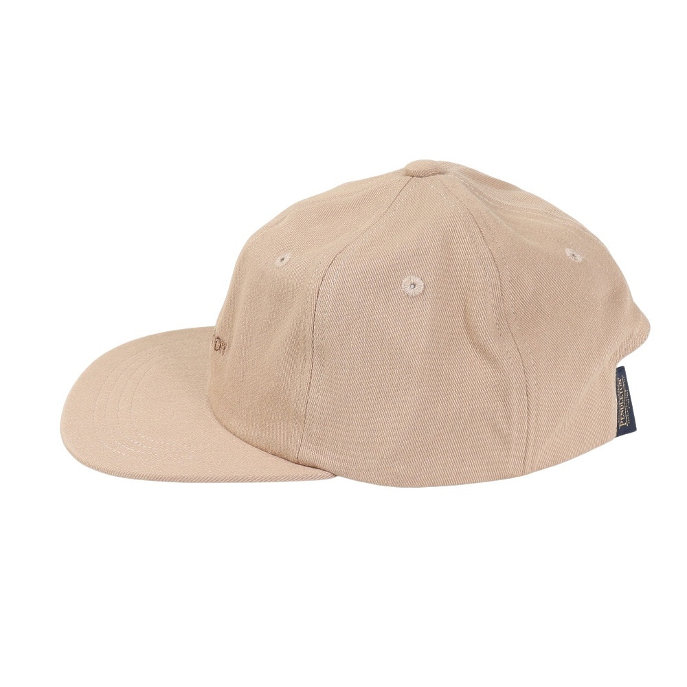 ペンドルトン（PENDLETON）（メンズ）帽子 キャップ TWILL CAP PDT-000-241014 BEG ベージュ 日よけ UV対策 シンプルロゴ
