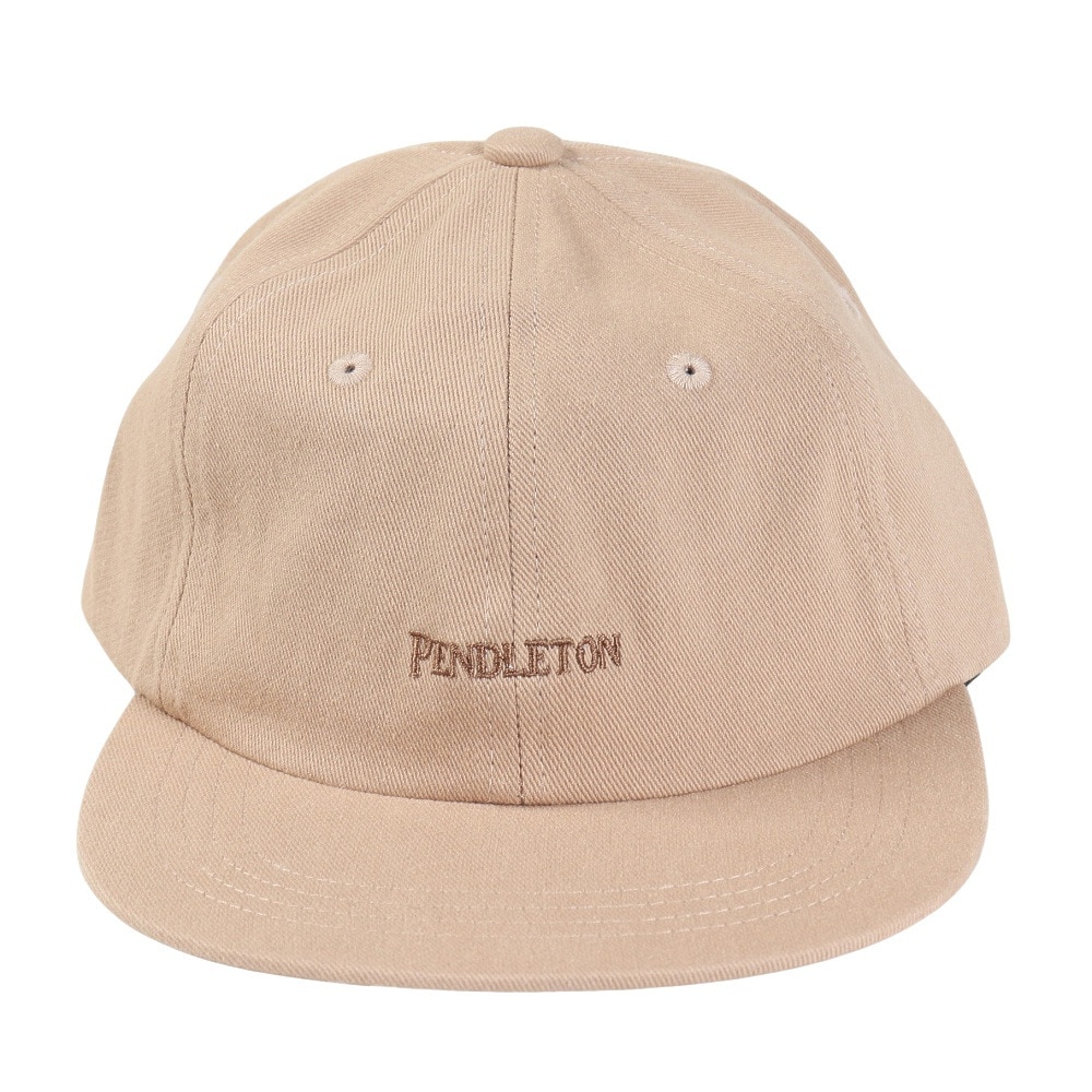 ペンドルトン（PENDLETON）（メンズ）帽子 キャップ TWILL CAP PDT-000-241014 BEG ベージュ 日よけ UV対策 シンプルロゴ