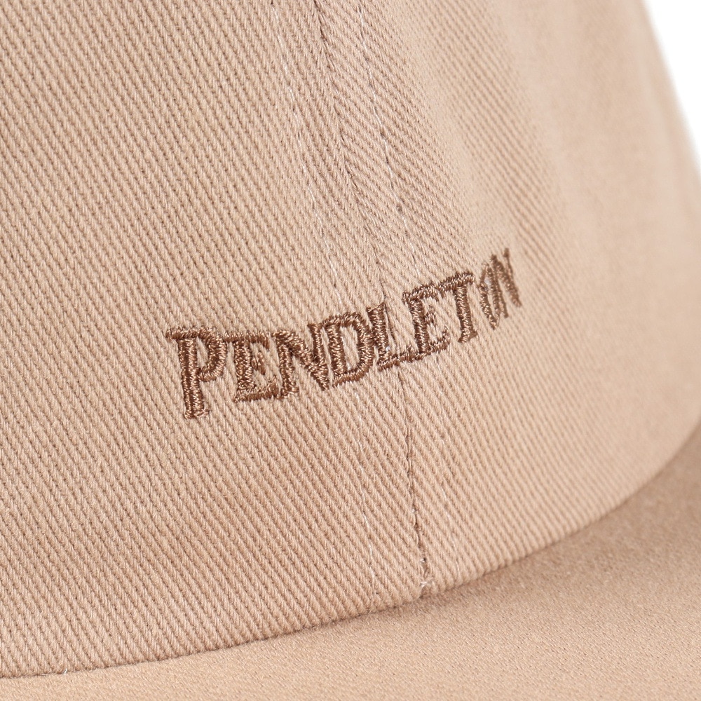 ペンドルトン（PENDLETON）（メンズ）帽子 キャップ TWILL CAP PDT-000-241014 BEG ベージュ 日よけ UV対策 シンプルロゴ