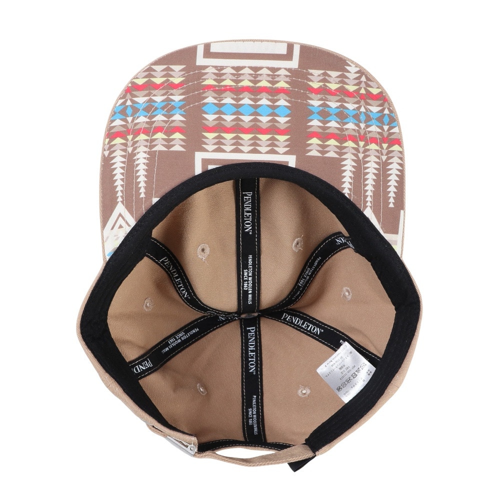 ペンドルトン（PENDLETON）（メンズ）帽子 キャップ TWILL CAP PDT-000-241014 BEG ベージュ 日よけ UV対策 シンプルロゴ