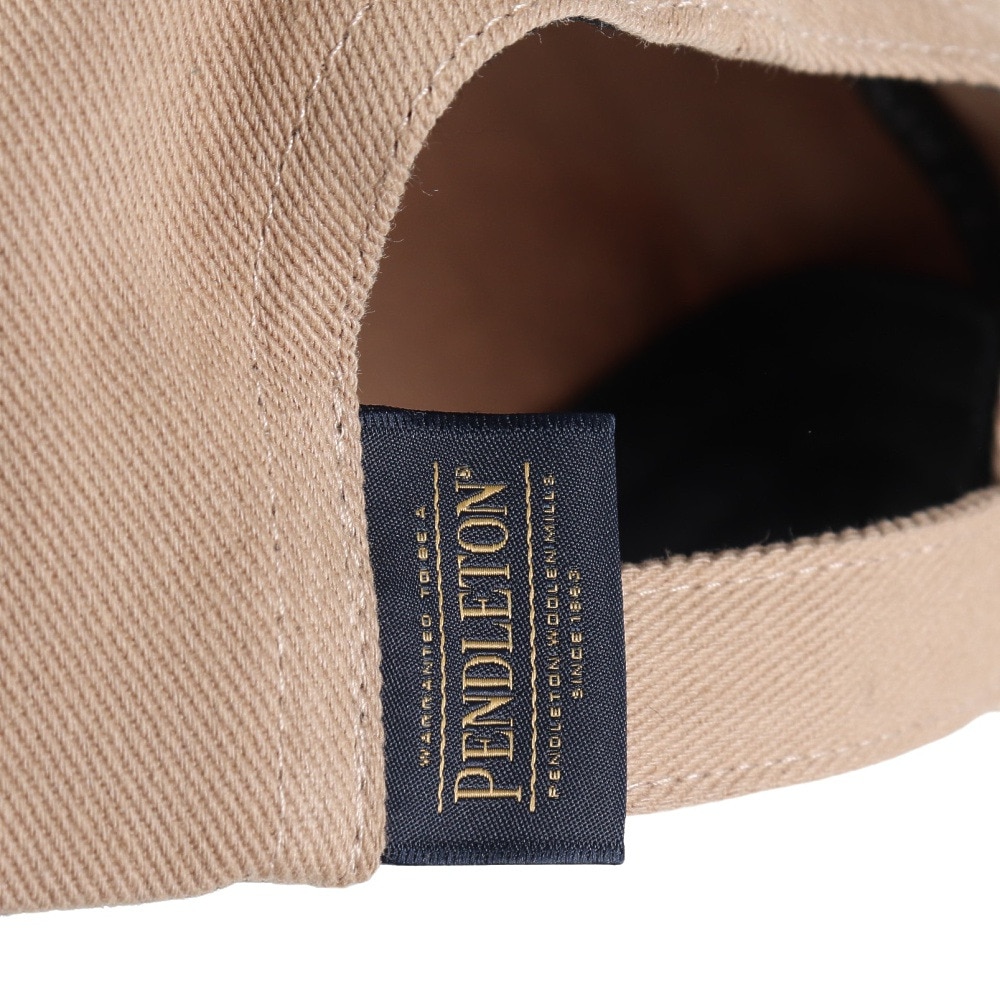 ペンドルトン（PENDLETON）（メンズ）帽子 キャップ TWILL CAP PDT-000-241014 BEG ベージュ 日よけ UV対策 シンプルロゴ