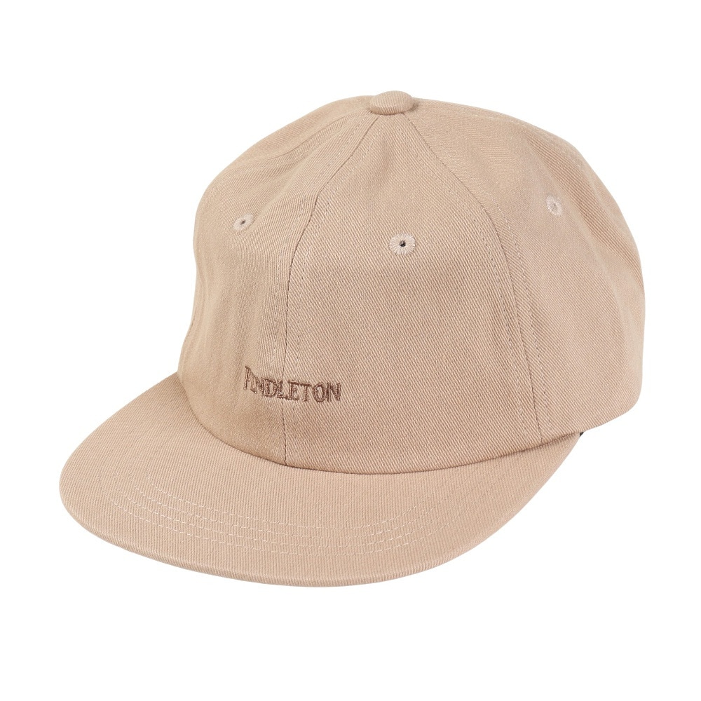 ペンドルトン（PENDLETON）（メンズ）帽子 キャップ TWILL CAP PDT-000-241014 BEG ベージュ 日よけ UV対策 シンプルロゴ