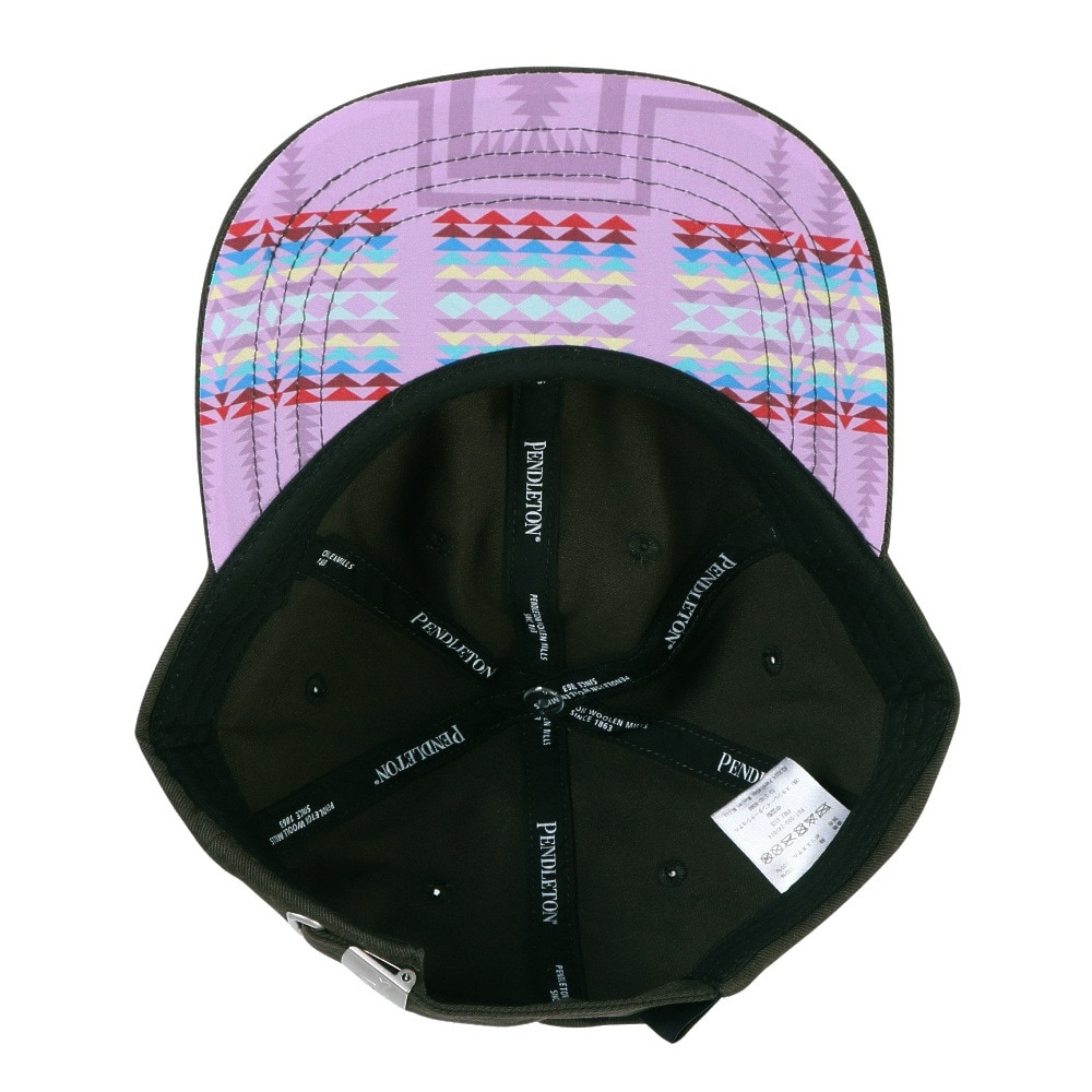 ペンドルトン（PENDLETON）（メンズ）帽子 キャップ TWILL CAP PDT-000-241014 CGRY チャコールグレー UV対策 シンプルロゴ
