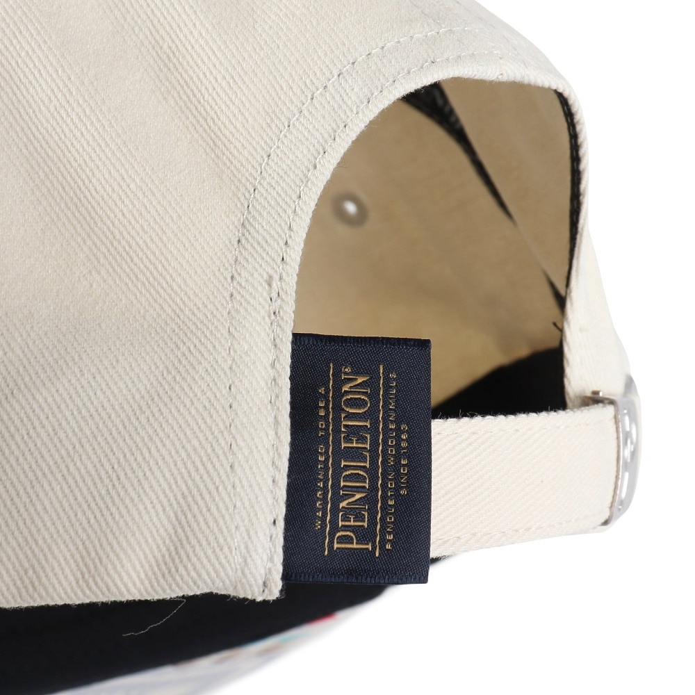 ペンドルトン（PENDLETON）（メンズ）帽子 キャップ TWILL CAP PDT-000-241014 OWHT オフホワイト UV対策 シンプルロゴ