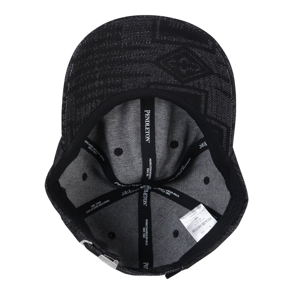 ペンドルトン（PENDLETON）（メンズ）帽子 キャップ トレッキング 登山 DENIM CAP PDT-000-241016 BLK UV
