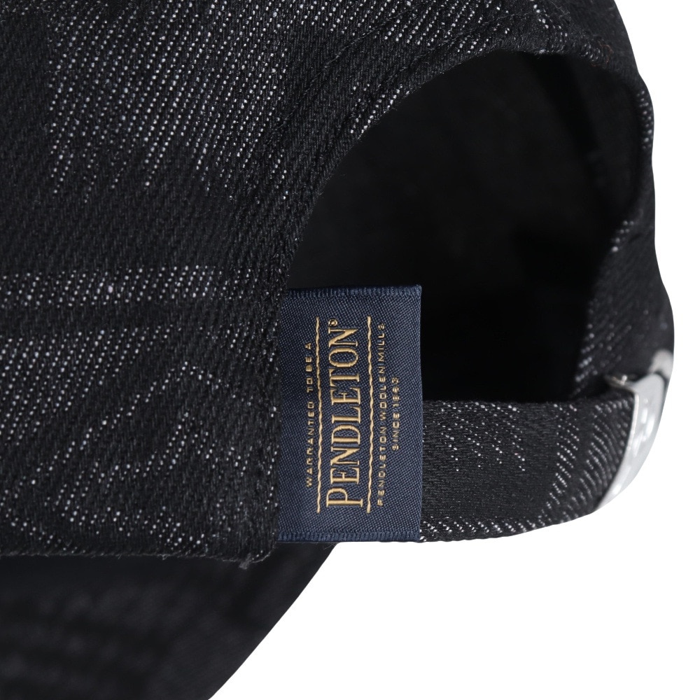 ペンドルトン（PENDLETON）（メンズ）帽子 キャップ トレッキング 登山 DENIM CAP PDT-000-241016 BLK UV