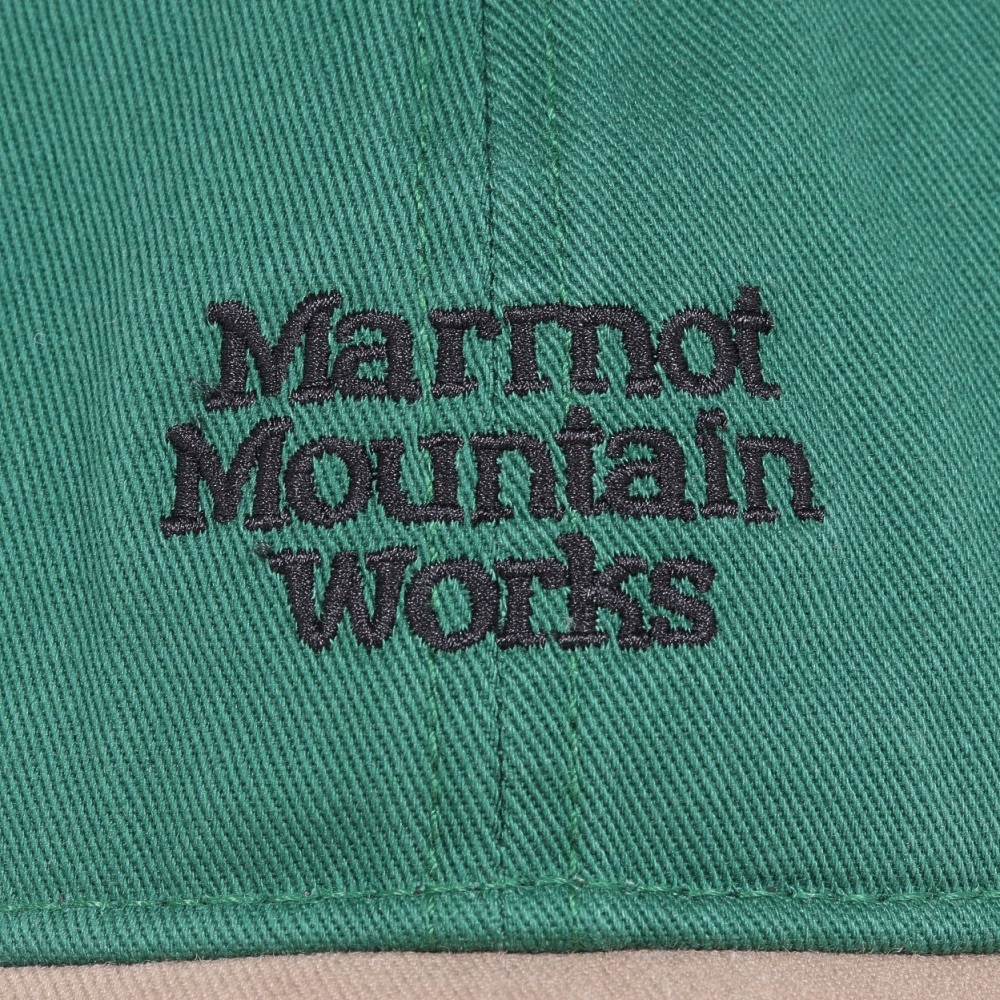 マーモット（Marmot）（メンズ）帽子 トレッキング 登山 MMW ウォッシュ 2トーン キャップ TSSUE402-DGKK UV