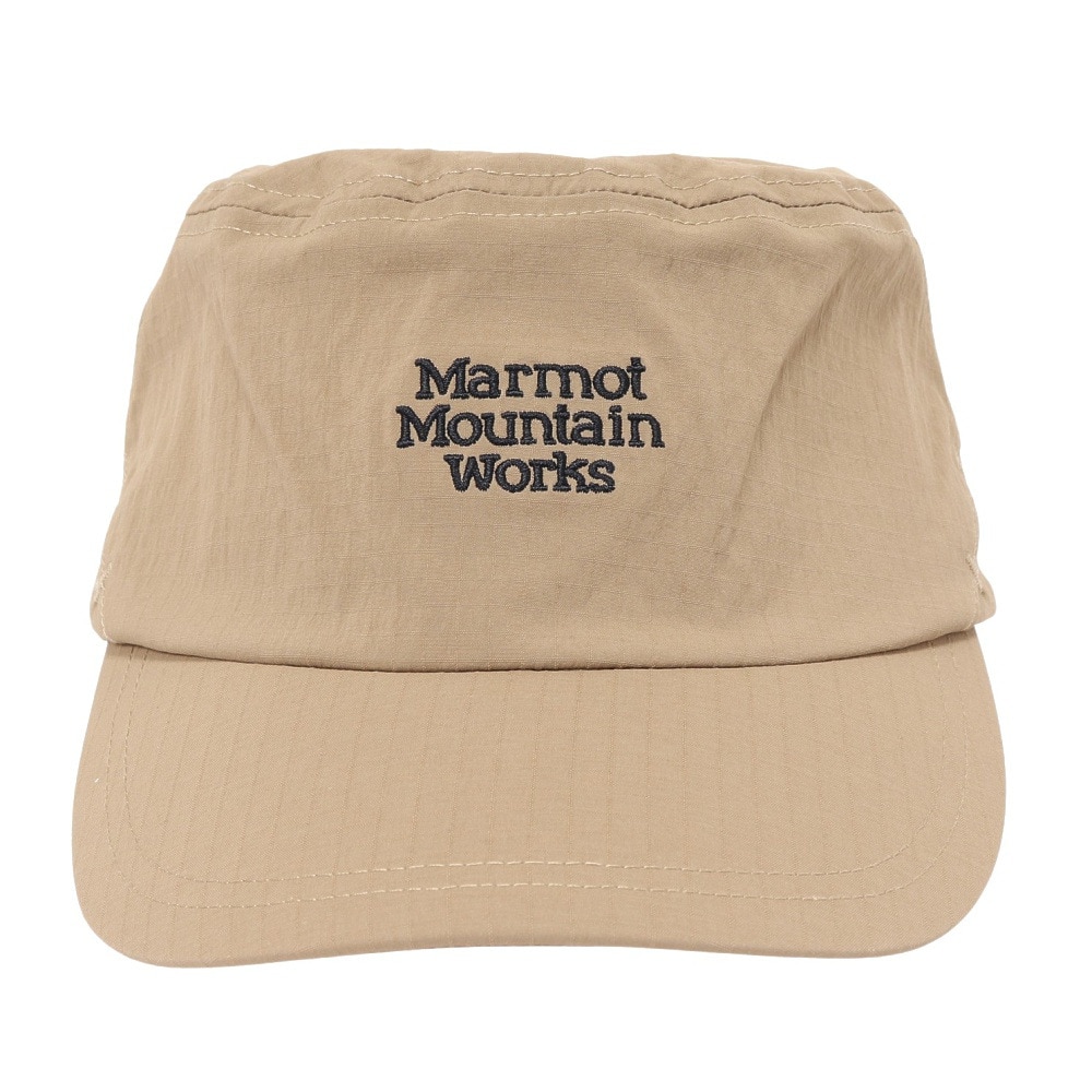 マーモット（Marmot）（メンズ）帽子 トレッキング 登山 リップストップ ワーク キャップ TSSUE408-BEG UV