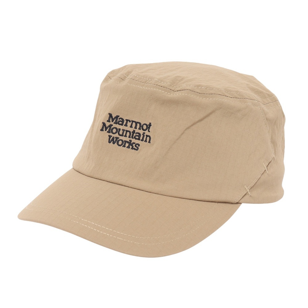 マーモット（Marmot）（メンズ）帽子 トレッキング 登山 リップストップ ワーク キャップ TSSUE408-BEG UV