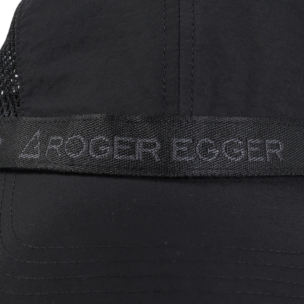 ロジャーエーガー（ROGEREGGER）（メンズ）帽子 キャップ トレッキング 登山 TRAIL RUNNER RE24SST5700027 BLK UV