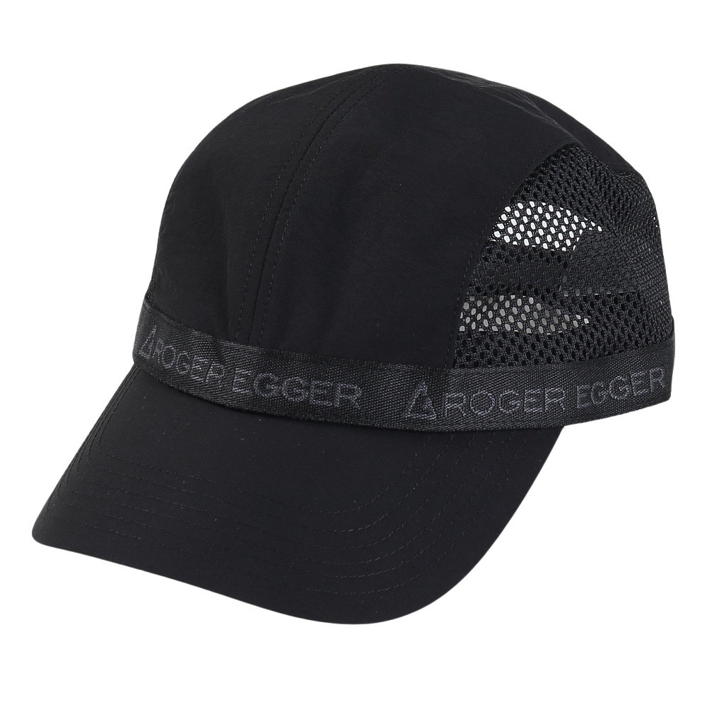 ロジャーエーガー（ROGEREGGER）（メンズ）帽子 キャップ トレッキング 登山 TRAIL RUNNER RE24SST5700027 BLK UV