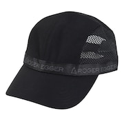 ロジャーエーガー（ROGEREGGER）（メンズ）帽子 キャップ トレッキング 登山 TRAIL RUNNER RE24SST5700027 BLK