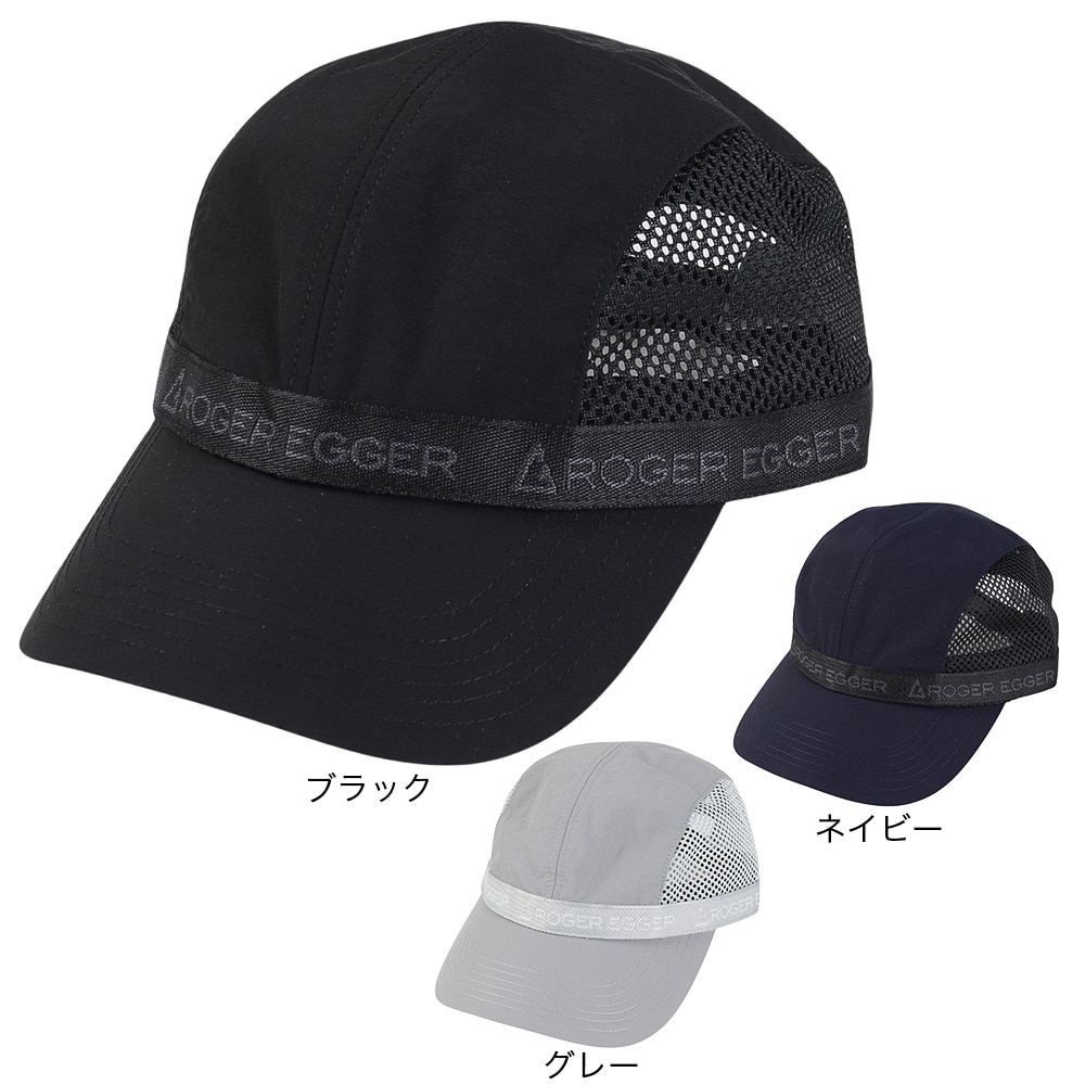 ロジャーエーガー（ROGEREGGER）（メンズ）帽子 キャップ トレッキング 登山 TRAIL RUNNER RE24SST5700027 NVY UV