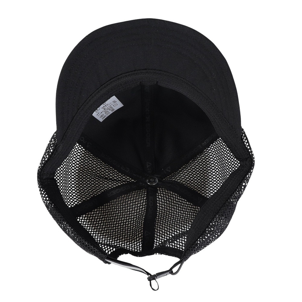 ロジャーエーガー（ROGEREGGER）（メンズ）UV カット ひんやり 吸汗速乾 キャップ BALL HIKE MESH CAP RE24SST5700028 BLK