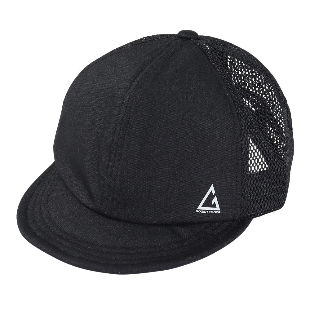 ロジャーエーガー（ROGEREGGER）（メンズ）UV カット ひんやり 吸汗速乾 キャップ BALL HIKE MESH CAP RE24SST5700028 BLK