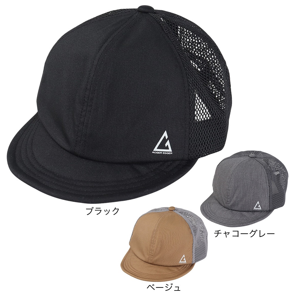 ロジャーエーガー（ROGEREGGER）（メンズ）UV カット ひんやり 吸汗速乾 キャップ BALL HIKE メッシュキャップ RE24SST5700028 BEG