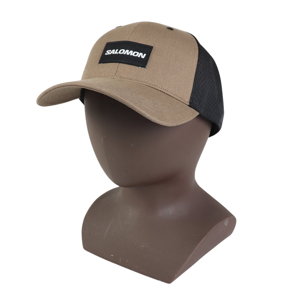 サロモン（SALOMON）（メンズ、レディース）帽子 トレッキング 登山 TRUCKER カーブドキャップ LC2232600 UV
