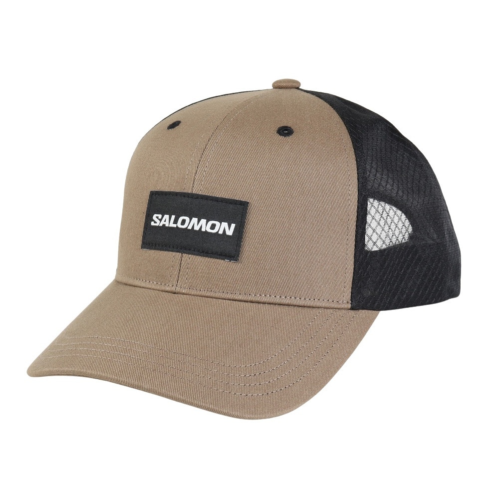 サロモン（SALOMON）（メンズ、レディース）帽子 トレッキング 登山 TRUCKER カーブドキャップ LC2232600 UV