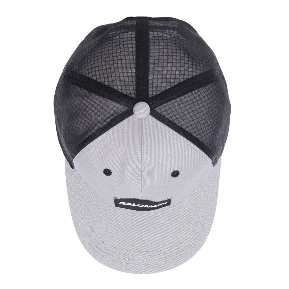 サロモン（SALOMON）（メンズ、レディース）帽子 トレッキング 登山 TRUCKER カーブドキャップ LC2232700 UV