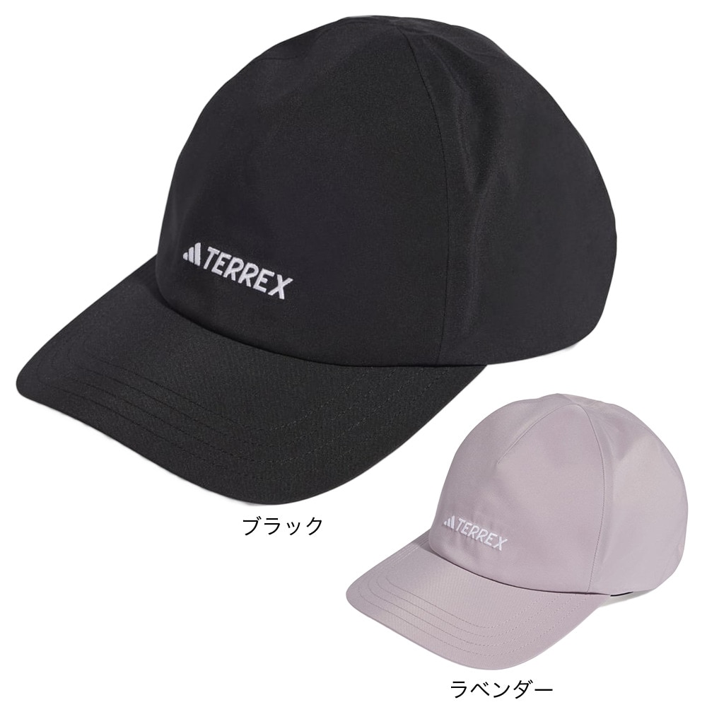 アディダス（adidas）（メンズ、レディース）防水 吸湿 テレックス レインレディ キャップ KLR66-IN4641