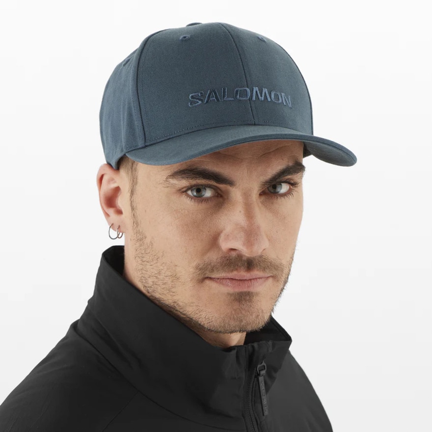サロモン（SALOMON）（メンズ、レディース）帽子 トレッキング 登山 SALOMON LOGO キャップ LC2335300