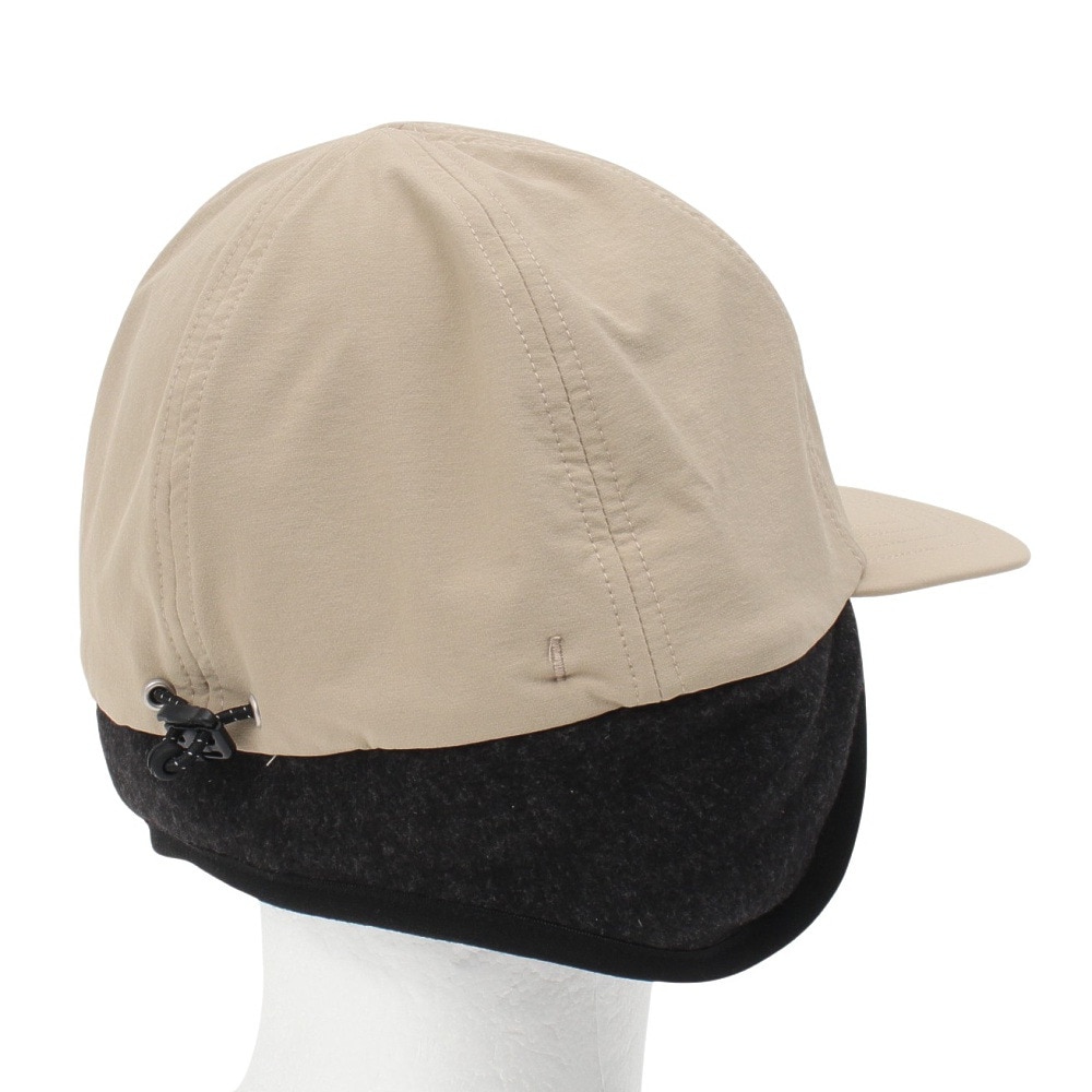 ロジャーエーガー（ROGEREGGER）（メンズ）耳当て付き帽子 EAR カバー ベーシック キャップ RE24FST5700017 BEG ベージュ 吸湿発熱素材 反射