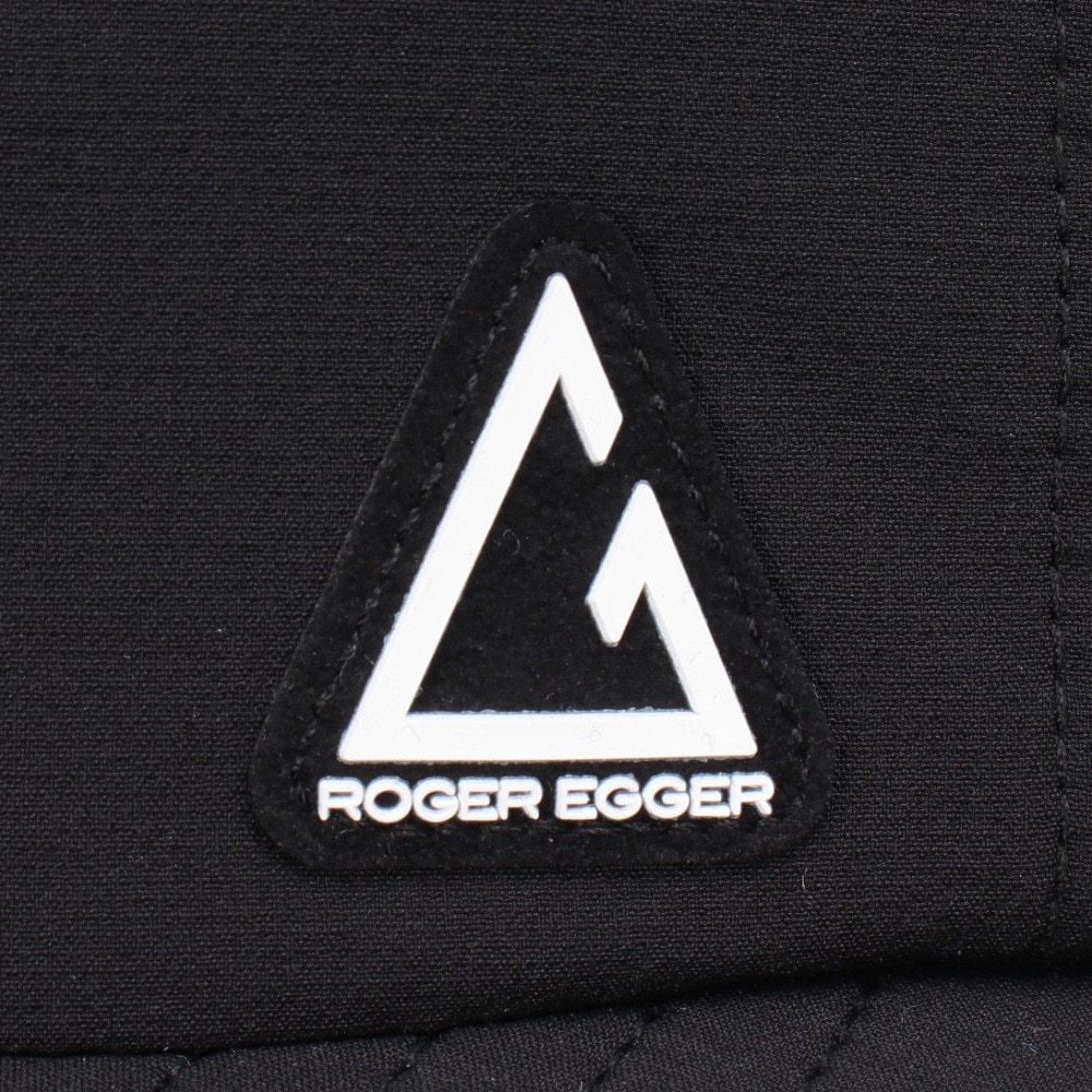 ロジャーエーガー（ROGEREGGER）（メンズ）耳当て付き帽子 EAR カバー ベーシック キャップ RE24FST5700017 BLK ブラック 吸湿発熱素材 反射
