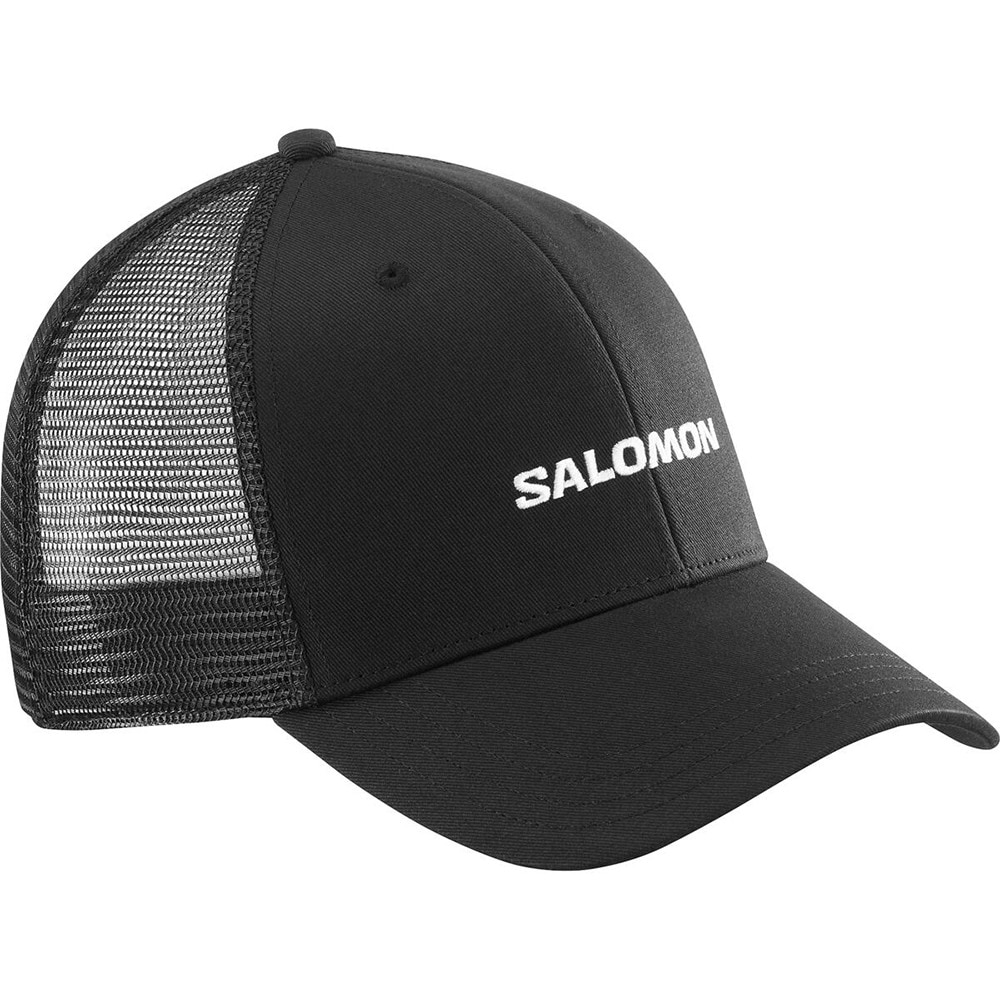 サロモン（SALOMON）（メンズ、レディース）帽子 キャップ トレッキング 登山 TRUCKER 男性用 カーブドキャップ LC2428900