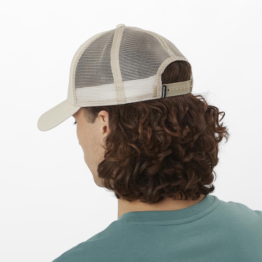 サロモン（SALOMON）（メンズ、レディース）帽子 キャップ トレッキング 登山 TRUCKER 男性用 カーブドキャップ LC2524800