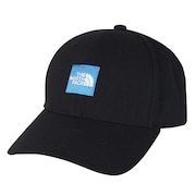 (メンズ、レディース)帽子 キャップ トレッキング 登山 スクエアロゴ キャップ NN02334 KB