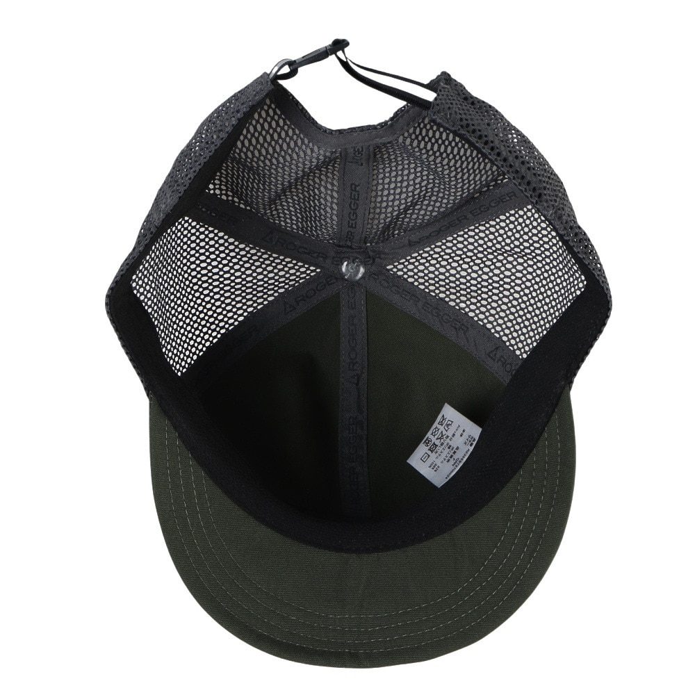 ロジャーエーガー（ROGEREGGER）（メンズ）帽子 トレッキング 登山 BALL HIKE メッシュキャップ RE25SST5700024 GRN