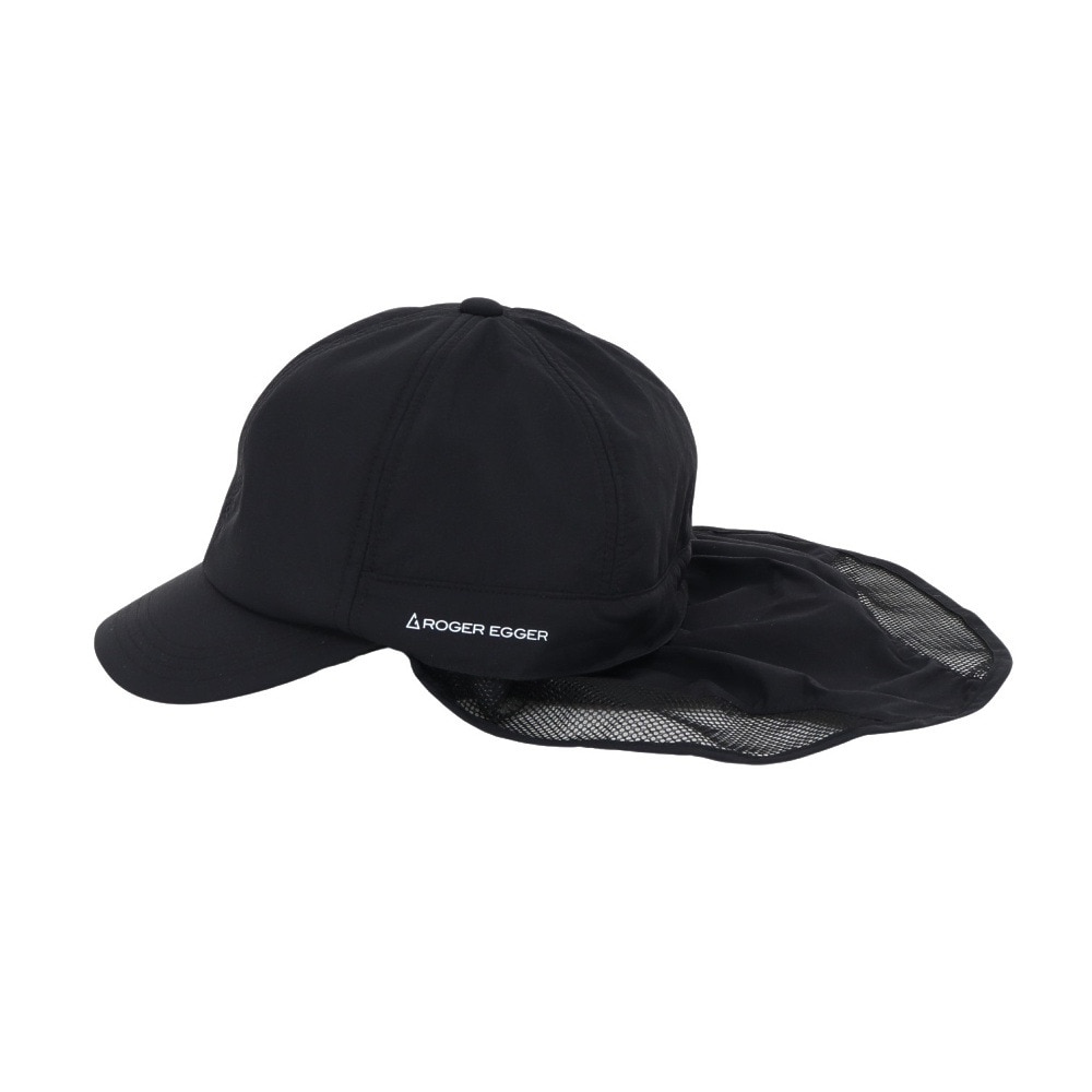 ロジャーエーガー（ROGEREGGER）（メンズ）帽子 トレッキング 登山 SUNSHADE BALL H キャップ RE25SST5700025 BLK