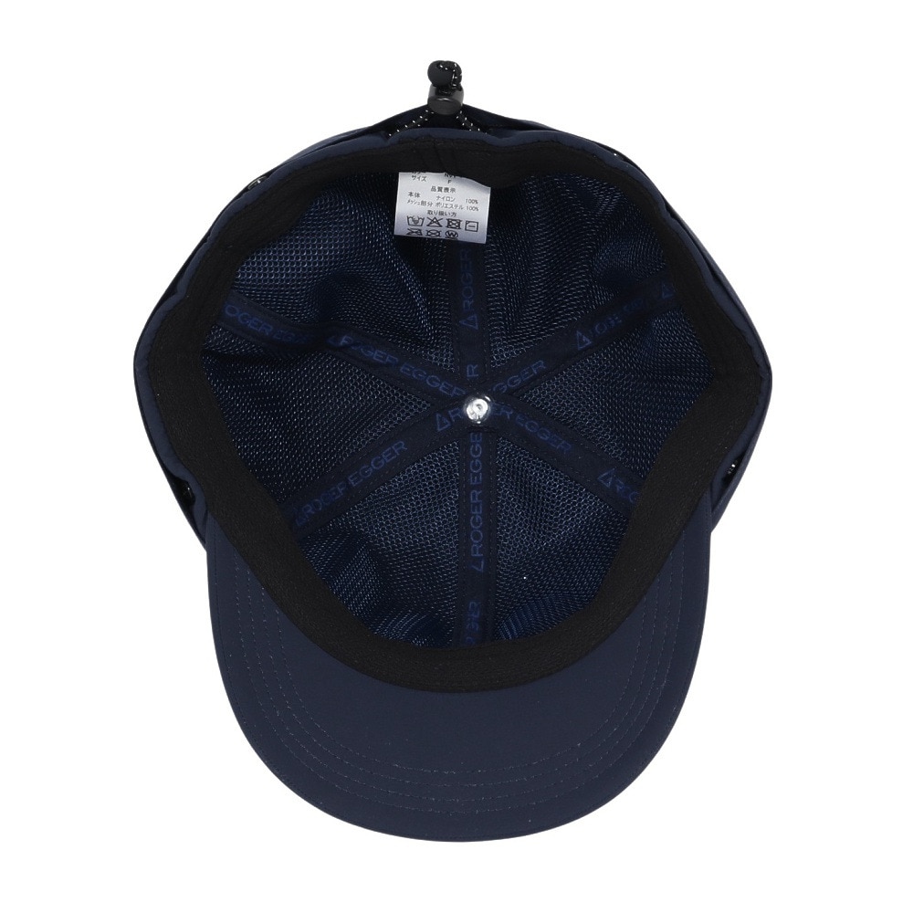 ロジャーエーガー（ROGEREGGER）（メンズ）帽子 トレッキング 登山 SUNSHADE BALL H キャップ RE25SST5700025 NVY