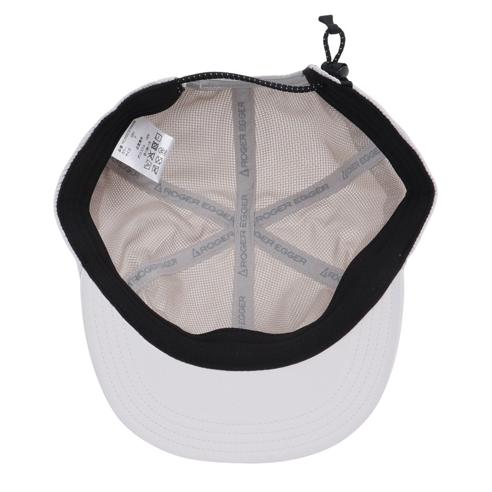 ロジャーエーガー（ROGEREGGER）（メンズ、レディース）帽子 トレッキング 登山 VENTILATION キャップ RE25SST5700026 GRY