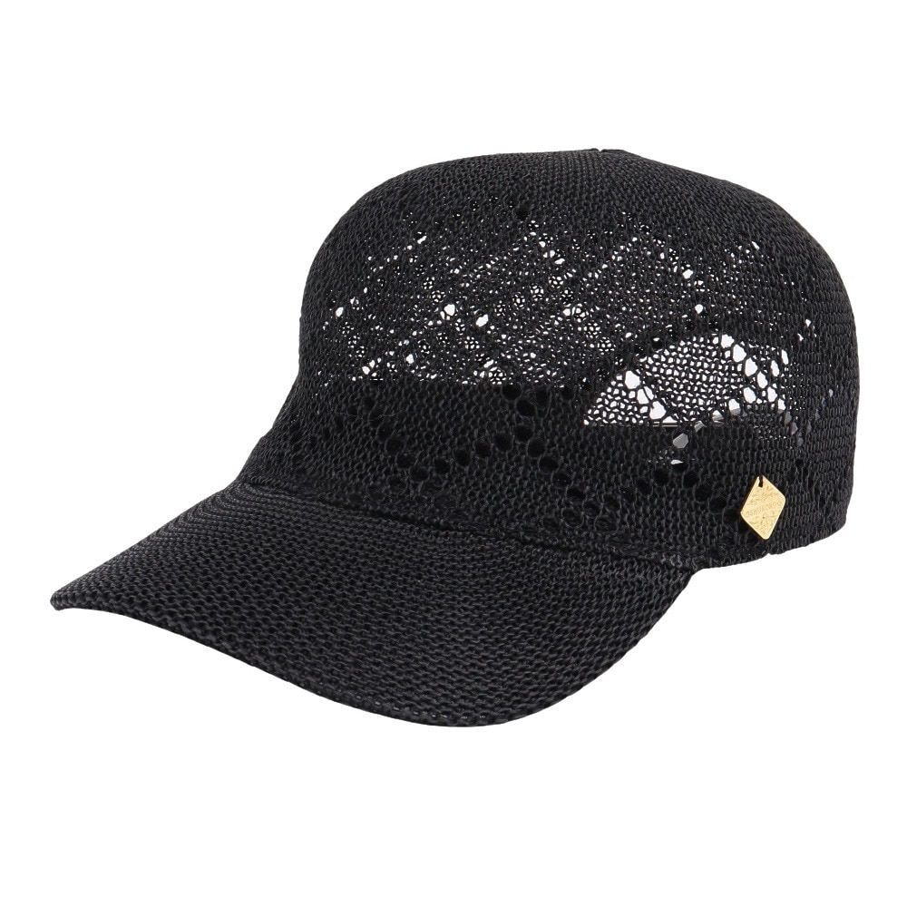 アミナ（amina）（レディース）帽子 トレッキング 登山 欧州航路 アミベールキャップ LCYP5103 BK