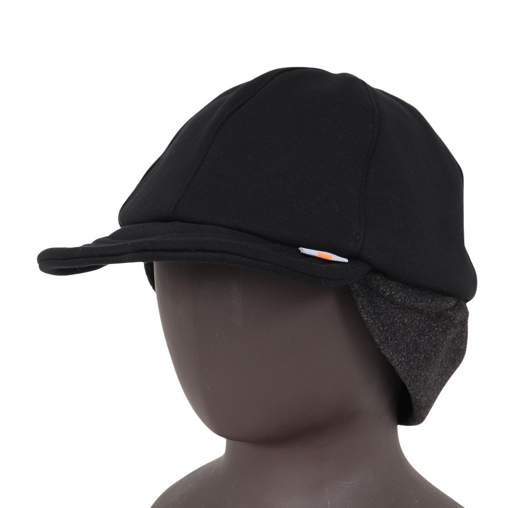 ロジャーエーガー（ROGEREGGER）（メンズ）帽子 キャップ トレッキング 登山 イヤーカバーベルトキャップ RE25FST5700022 BLK