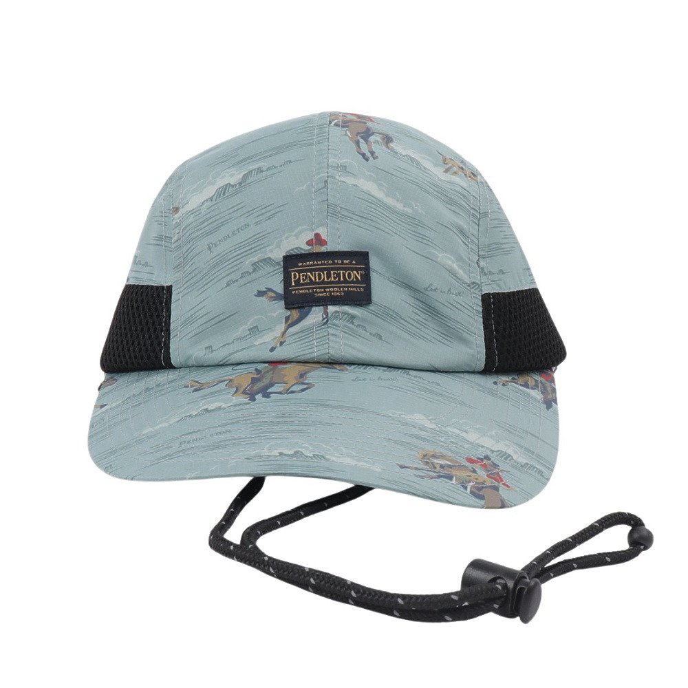 ペンドルトン（PENDLETON）（メンズ、レディース）帽子 キャップ トレッキング 登山 ECOPET プリント PDT-000-261011 BLU
