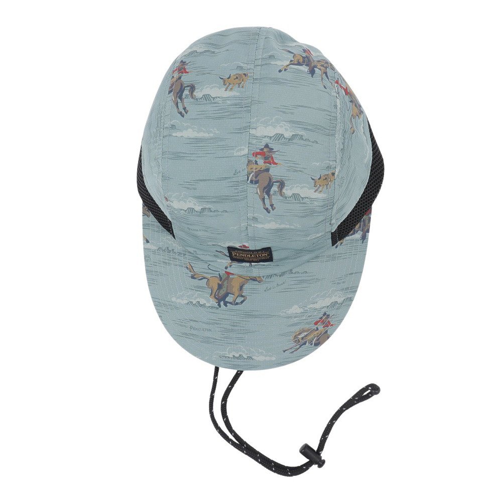 ペンドルトン（PENDLETON）（メンズ、レディース）帽子 キャップ トレッキング 登山 ECOPET プリント PDT-000-261011 BLU