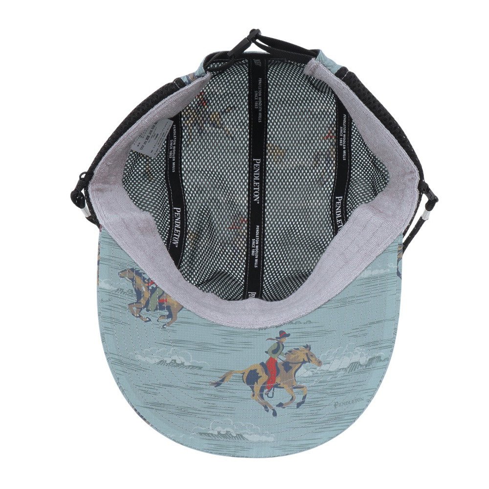 ペンドルトン（PENDLETON）（メンズ、レディース）帽子 キャップ トレッキング 登山 ECOPET プリント PDT-000-261011 BLU