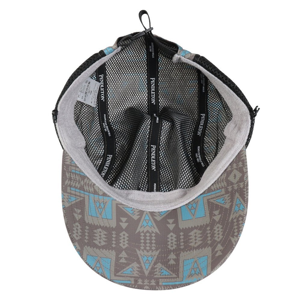 ペンドルトン（PENDLETON）（メンズ）帽子 キャップ トレッキング 登山 エコペット プリント PDT-000-261011 BRN